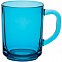 Кружка Enjoy, голубая с логотипом в Нефтекамске заказать по выгодной цене в кибермаркете AvroraStore