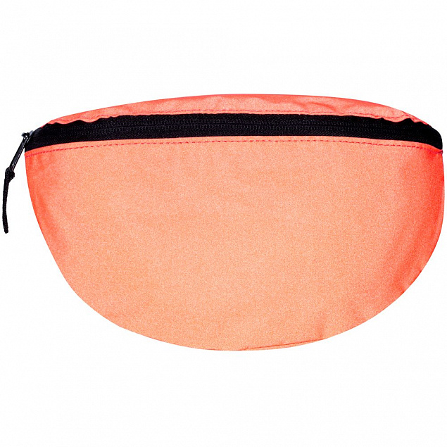 Поясная сумка Manifest Color из светоотражающей ткани, оранжевая с логотипом в Нефтекамске заказать по выгодной цене в кибермаркете AvroraStore