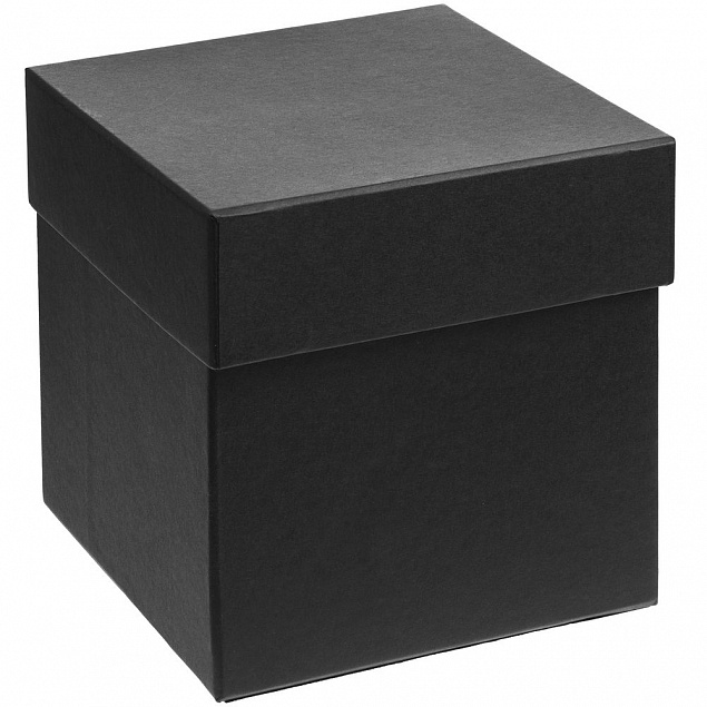 Коробка Kubus, черная с логотипом в Нефтекамске заказать по выгодной цене в кибермаркете AvroraStore