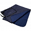 Плед для пикника Soft & Dry, синий с логотипом в Нефтекамске заказать по выгодной цене в кибермаркете AvroraStore