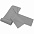 Плед с рукавами Lazybones, серый с логотипом в Нефтекамске заказать по выгодной цене в кибермаркете AvroraStore