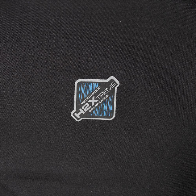 Куртка софтшелл мужская Patrol, черная с синим с логотипом в Нефтекамске заказать по выгодной цене в кибермаркете AvroraStore