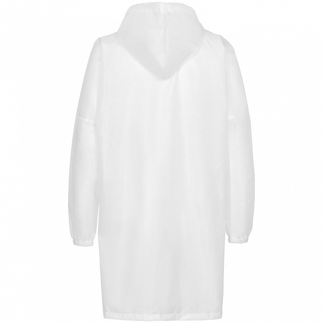 Дождевик Rainman Zip Pockets, белый с логотипом в Нефтекамске заказать по выгодной цене в кибермаркете AvroraStore