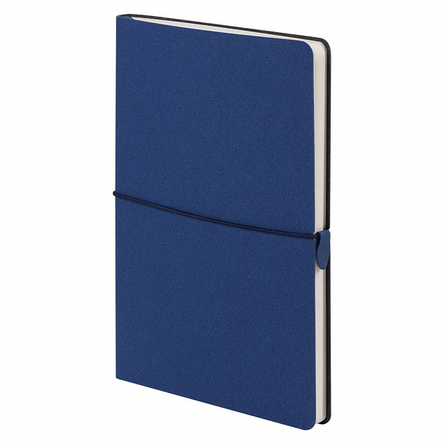 Ежедневник Folks, недатированный, синий с логотипом в Нефтекамске заказать по выгодной цене в кибермаркете AvroraStore