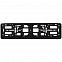 Рамка-книжка для номера Plate Mate, черная с логотипом в Нефтекамске заказать по выгодной цене в кибермаркете AvroraStore