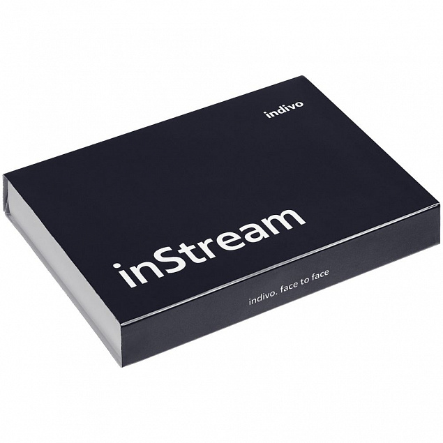 Чехол для карточек inStream, серый с логотипом в Нефтекамске заказать по выгодной цене в кибермаркете AvroraStore
