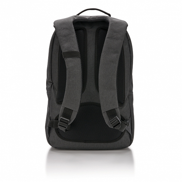Рюкзак Smart, черный с логотипом в Нефтекамске заказать по выгодной цене в кибермаркете AvroraStore