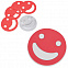 Набор подставок под кружку "Улыбнись!" (4шт.) с логотипом в Нефтекамске заказать по выгодной цене в кибермаркете AvroraStore
