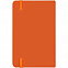 Блокнот Nota Bene, оранжевый с логотипом в Нефтекамске заказать по выгодной цене в кибермаркете AvroraStore