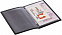 Обложка для автодокументов Twill, черная с логотипом в Нефтекамске заказать по выгодной цене в кибермаркете AvroraStore