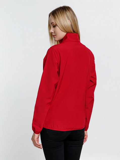 Куртка женская Radian Women, красная с логотипом в Нефтекамске заказать по выгодной цене в кибермаркете AvroraStore
