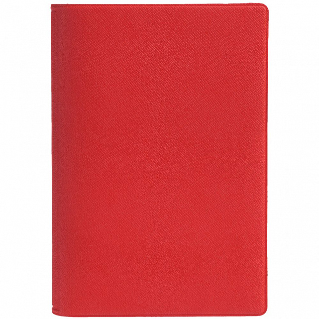 Обложка для паспорта Devon, красная с логотипом в Нефтекамске заказать по выгодной цене в кибермаркете AvroraStore