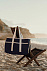 Пляжная сумка VINGA Volonne из переработанного канваса и rPET AWARE™ с логотипом в Нефтекамске заказать по выгодной цене в кибермаркете AvroraStore