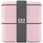 Ланчбокс MB Square, розовый с логотипом в Нефтекамске заказать по выгодной цене в кибермаркете AvroraStore