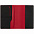 Обложка для паспорта Multimo, черная с красным с логотипом в Нефтекамске заказать по выгодной цене в кибермаркете AvroraStore