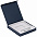 Коробка Memoria под ежедневник, аккумулятор и ручку, синяя с логотипом в Нефтекамске заказать по выгодной цене в кибермаркете AvroraStore