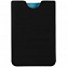 Чехол для карточки Dorset, черный с логотипом в Нефтекамске заказать по выгодной цене в кибермаркете AvroraStore