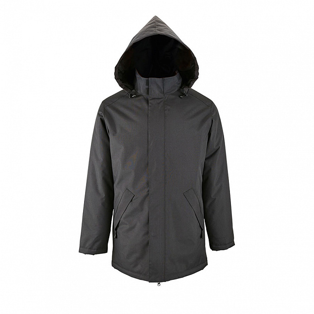 Куртка "Robyn", темно-серый_XXL, 100% п/э, 170 г/м2 с логотипом в Нефтекамске заказать по выгодной цене в кибермаркете AvroraStore