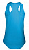 Майка женская MOKA 110, ярко-голубая с логотипом в Нефтекамске заказать по выгодной цене в кибермаркете AvroraStore
