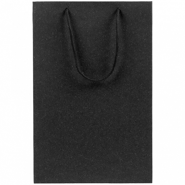 Пакет Eco Style, черный с логотипом в Нефтекамске заказать по выгодной цене в кибермаркете AvroraStore