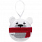 Елочный шар «Мишка» с логотипом в Нефтекамске заказать по выгодной цене в кибермаркете AvroraStore