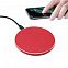 Беспроводное зарядное устройство Flappy, красный, красный с логотипом в Нефтекамске заказать по выгодной цене в кибермаркете AvroraStore