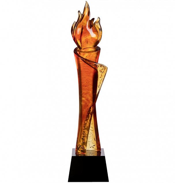 Стела Glasso Flame с логотипом в Нефтекамске заказать по выгодной цене в кибермаркете AvroraStore