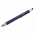 Ручка шариковая Construction, мультиинструмент, синяя с логотипом в Нефтекамске заказать по выгодной цене в кибермаркете AvroraStore