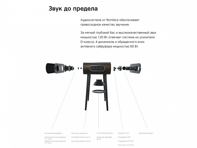 Акустическая система Mysound Jazz с логотипом в Нефтекамске заказать по выгодной цене в кибермаркете AvroraStore