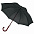Зонт-трость светоотражающий Reflect, черный с логотипом в Нефтекамске заказать по выгодной цене в кибермаркете AvroraStore
