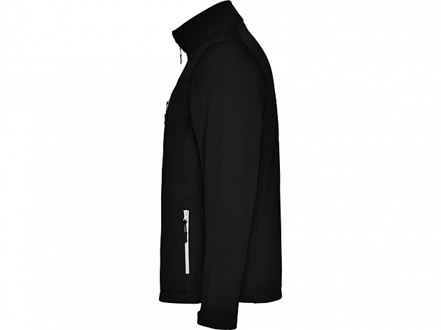 Куртка софтшел Antartida, мужская, черный с логотипом в Нефтекамске заказать по выгодной цене в кибермаркете AvroraStore