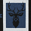 Плед North Colour, синий с логотипом в Нефтекамске заказать по выгодной цене в кибермаркете AvroraStore