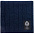 Плед Grasse, синий с логотипом в Нефтекамске заказать по выгодной цене в кибермаркете AvroraStore