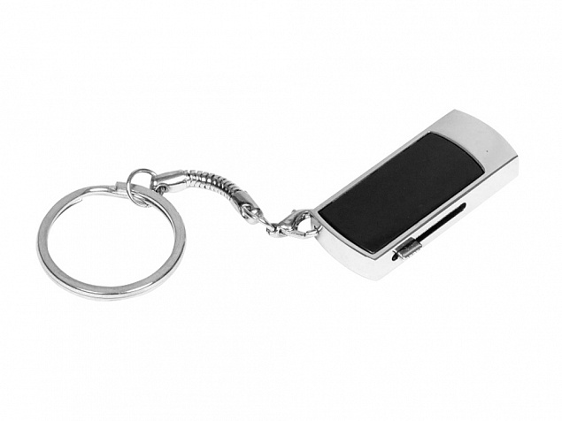 USB 2.0- флешка на 64 Гб с выдвижным механизмом и мини чипом с логотипом в Нефтекамске заказать по выгодной цене в кибермаркете AvroraStore