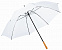 Зонт-трость RAINDROPS, белый с логотипом в Нефтекамске заказать по выгодной цене в кибермаркете AvroraStore
