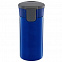 Термостакан Tralee, синий с логотипом в Нефтекамске заказать по выгодной цене в кибермаркете AvroraStore