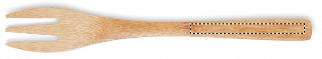 Набор приборов бамбук с логотипом в Нефтекамске заказать по выгодной цене в кибермаркете AvroraStore