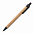 Ручка шариковая YARDEN, черный, натуральная пробка, пшеничная солома, ABS пластик, 13,7 см с логотипом в Нефтекамске заказать по выгодной цене в кибермаркете AvroraStore