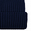 Шапка Nordvik, темно-синяя с логотипом в Нефтекамске заказать по выгодной цене в кибермаркете AvroraStore