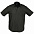 Рубашка мужская с коротким рукавом BRISBANE, белая с логотипом в Нефтекамске заказать по выгодной цене в кибермаркете AvroraStore
