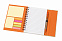 Блокнот MAGNY, оранжевый с логотипом в Нефтекамске заказать по выгодной цене в кибермаркете AvroraStore