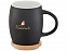 Керамическая чашка "Hearth" с логотипом в Нефтекамске заказать по выгодной цене в кибермаркете AvroraStore
