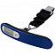 Дорожные весы onBoard Soft Touch, синие с логотипом в Нефтекамске заказать по выгодной цене в кибермаркете AvroraStore