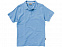 Рубашка поло Forehand женская, голубой с логотипом в Нефтекамске заказать по выгодной цене в кибермаркете AvroraStore