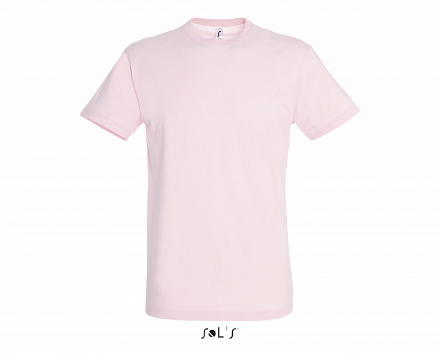 Фуфайка (футболка) REGENT мужская,Бледно-розовый XXS с логотипом в Нефтекамске заказать по выгодной цене в кибермаркете AvroraStore