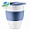 Термокружка Aroma To Go 2.0 Organic, синяя с логотипом в Нефтекамске заказать по выгодной цене в кибермаркете AvroraStore