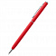 Ручка металлическая Tinny Soft софт-тач, светло-красная с логотипом в Нефтекамске заказать по выгодной цене в кибермаркете AvroraStore