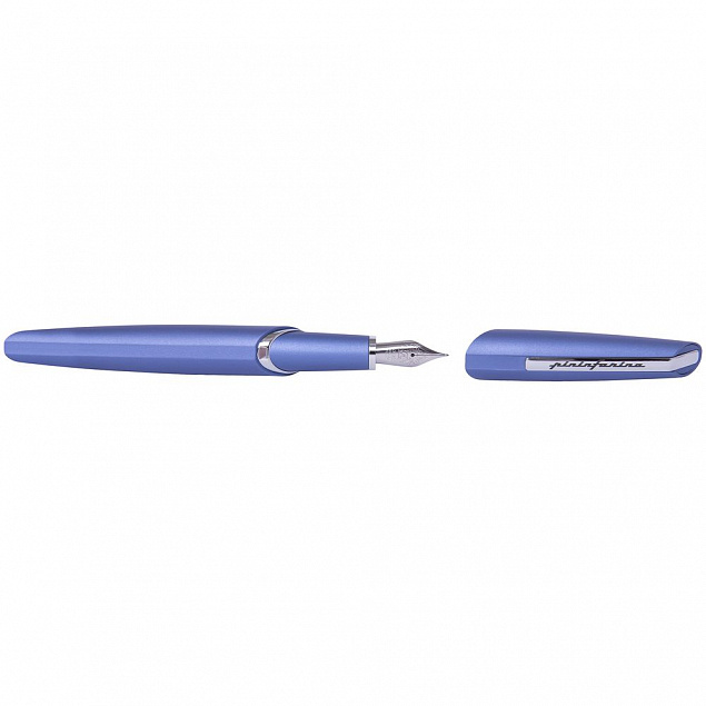 Ручка перьевая PF Two, синяя с логотипом в Нефтекамске заказать по выгодной цене в кибермаркете AvroraStore