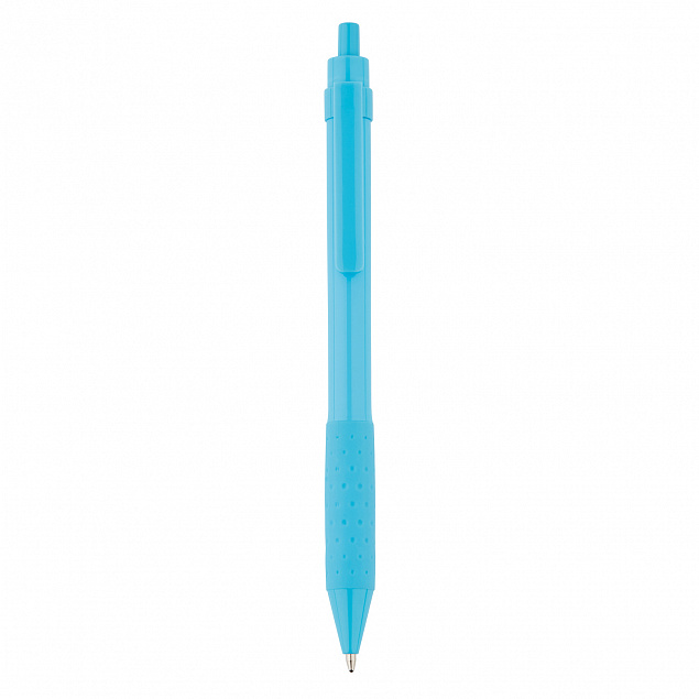 Ручка X2, синий с логотипом в Нефтекамске заказать по выгодной цене в кибермаркете AvroraStore