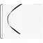 Блокнот Shall, черный, с белой бумагой с логотипом в Нефтекамске заказать по выгодной цене в кибермаркете AvroraStore